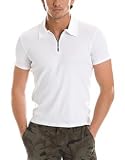 Armani - Logo Zipper Polo Top