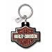 PlastiColor 4179 Harley-Davidson Logo Plastisol Key Chain