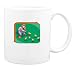 Mug with feed, animals, body, individuals, individual, humans, girl, poulet, person, human, eating, dish, persons, squat, chicken, food, people