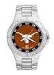 Texas Longhorns Mens Pro Ii Sterling Silver Bracelet Watch