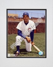 Photo File Chicago Cubs Billy Williams Matted Photo