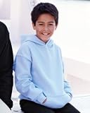 7.75 oz 50/50 Youth Hooded Sweatshirt by Gildan (Style# 18500B)