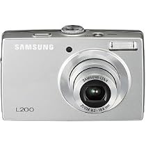 Samsung L200 10MP Digital Camera with 3x Optical Zoom (Silver)