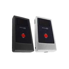 Skque Pure Digital Flip Mino HD Clear + Black Silicone Skin Case Bundle Kit Set
