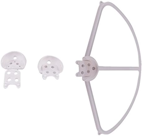 DJI Phantom 2 & Phantom 3 Professional Advanced 4 X White Prop Guards Tool Free Quick Release Quick Disconnect Propeller Protector