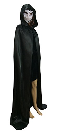 Seasofbeauty Halloween Hooded Cape MEDIEVAL Wedding Cloak Coat Shawl