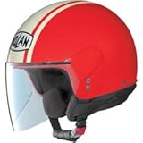 IMAGE OF Nolan N30 Helmet , Size: Sm, Size: Md, Style: Flashback, Color: Flat Red/Cream N305270111932