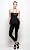 Peplum Bustier Top Black