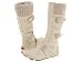 Awol Winwood Boots White Strapes Buckles