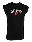 Jet Pilot Lockup Men's Sleeveless Wakeboarding / Skiing Board Shirt / Rash Guard