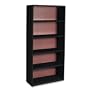 Safco ValueMate 5 Shelf Economy Steel Bookcase in Black