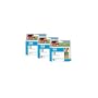 (3 Pack) HP 11 C4836a, C4837a, C4838a. Compatibles Ink Cartridges No. 10 Cyan, Yellow & Magenta.