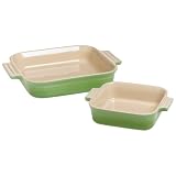 Le Creuset Square Dish Bonus, Kiwi by Le Creuset