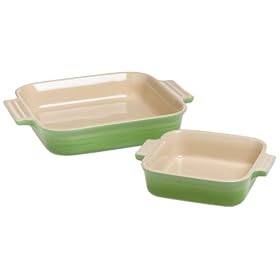 Le Creuset Square Dish Bonus, Kiwi by Le Creuset