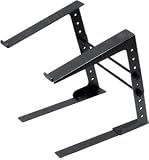OnStage LPT6000 - Black Laptop Clamp Computer Stand