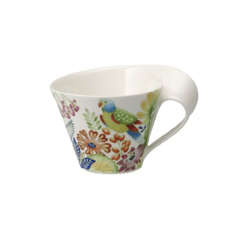 Villeroy & Boch Newwave Caff&egrave; Pantaval Kaffeetasse, wei&szlig; Preisvergleich