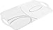 Reston Lloyd Rectangular Tray Corelle Coordinates, Simple Lines