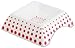 Kitchen & Housewares : Doskocil #23721 SM RED/WHT Dot Pet Bowl