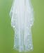 Floral Embroidered Border & Cut Edge Veil (Set of 1) - by Weddingstar