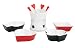 Trudeau Poker 11 Piece Snack Set