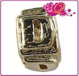 Quiges Beads Charms alphabet letter D