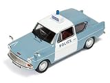 【ixo/イクソ】1/43 フォード アングリア イギリス警察 1963 ブルー/ホワイト