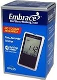 Omnis Health Embrace Blood Glucose Meter with On Off Audible Feature