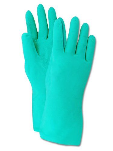 Magid Comfort Flex M13 Nitrile Glove, 13" Length, 12 mils Thick, Size 7 (Pack of 12 Pairs)