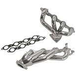 BBK 40030 1-3 4 Silver Ceramic Coated Shorty Tuned Length Exhaust Header for LS-1... by BBK