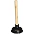 MINTCRAFT 8317-B Black Drain Plunger, 4-Inch