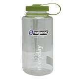 NALGENE(ナルゲン) 水筒 カラーボトル 広口 1.0リットル Tritan クリア 91316 bpaフリー