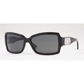 BVLGARI BV 8001B 8001-B 501 87 Black frame Gray lens Sunglasses