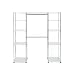 Seville Classics Expandable Closet Organizer STR05813, Chrome
