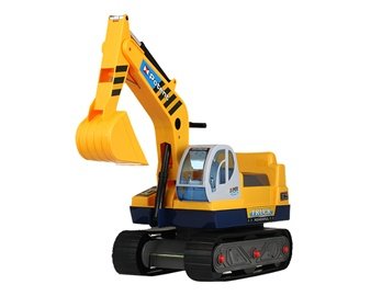 Children Walker Truck Excavator (Yellow)