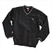 Dunlop Mens V-neck Wind Top Black Large