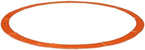 Eduball Circular Boundary Set (5 Feet Circle) - 10 Rubber Strips with Beveled Edges (Orange)