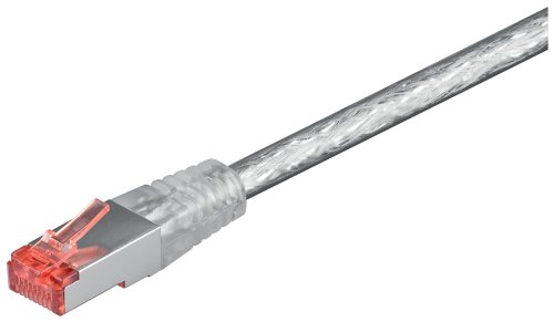 Wentronic CAT6 SSTP Crossover Netzwerkkabel (2x RJ45, 30m) transparent Preisvergleich