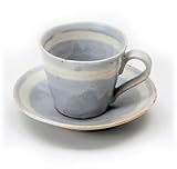 【美濃焼 コーヒー碗皿】 雅?ＳＨＩＮＯ 碗皿 （Ｂ） 〔キャッシュバックキャンペーン対象商品〕