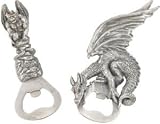 Exotic Medieval Gothic Dragon Gargoyle Sculpture Decorative Bottle Beer Opene...