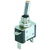 Kfz-Schalter, rote LED, 12V/20A, 2 Stellungen: EIN / EIN