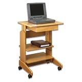 Rolling Laptop Station Creates a Super-Productive Workspace Anywhere You Want! - Natural
