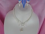 Fresh Water Pearl Necklace and Earring
