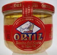 Ortiz Bonito Del Norte in Olive Oil Spain 7.8 Oz.