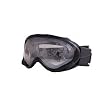 ANARCHY Mens Black RADNEY Goggles with Smoke Lenses