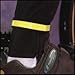 Yellow Racer Reflective Leg Bands- sold per pair