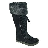 Earth Women's Andra Boots Black Suede