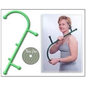 Theracane Massage Tool + Thera-Cane DVD + Manual