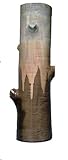 Global Views Tall Birch Vase, White