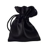 Sachet satin noir - Petit