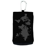 World Map Novelty Print Design Mini Case or Digital Case